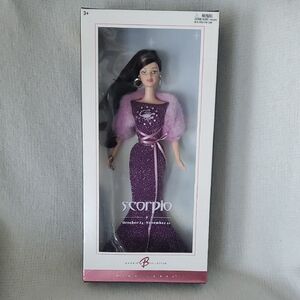 Barbie Scorpio Doll Box with Zodiac Design